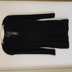 NWT INC International Concepts Black XL Sweater